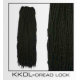 Synthetic PRE-DREAD Extensions for normal Dread Extension  or Crotchet Ps indicate Black or Blonde -64cm